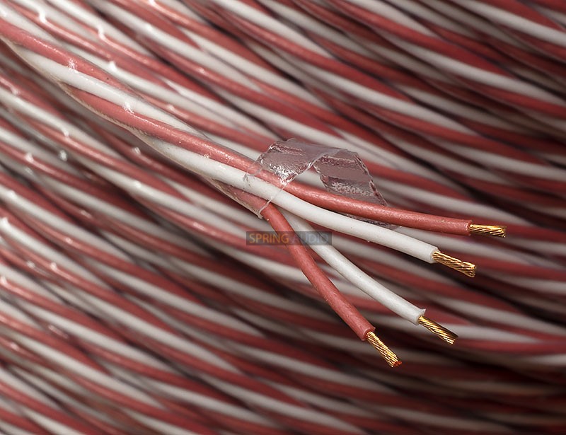 American V-cap quad-core multi-strand oxygen-free copper machine insider vcap foaming Teflon insulation Fever Sound HiFi