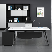 Guangzhou office furniture Simple modern managers desk Supervisors work station Office computer desk Boss desk
