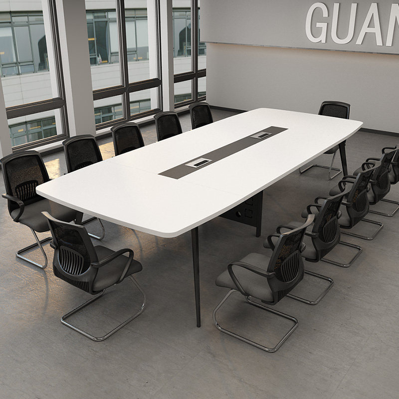 Office Furniture Conference Room Meeting Table And Chairs Portfolio Brief Modern Training Table Guests Reception Rectangular Long Bar Table