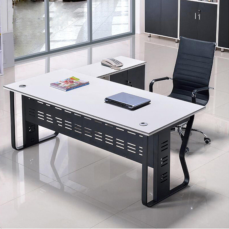 Office furniture owner's office Office computer desk plate-type single-function minimalist modern office