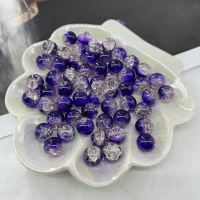 10 мм фиолетовый белый [30 упаковок]