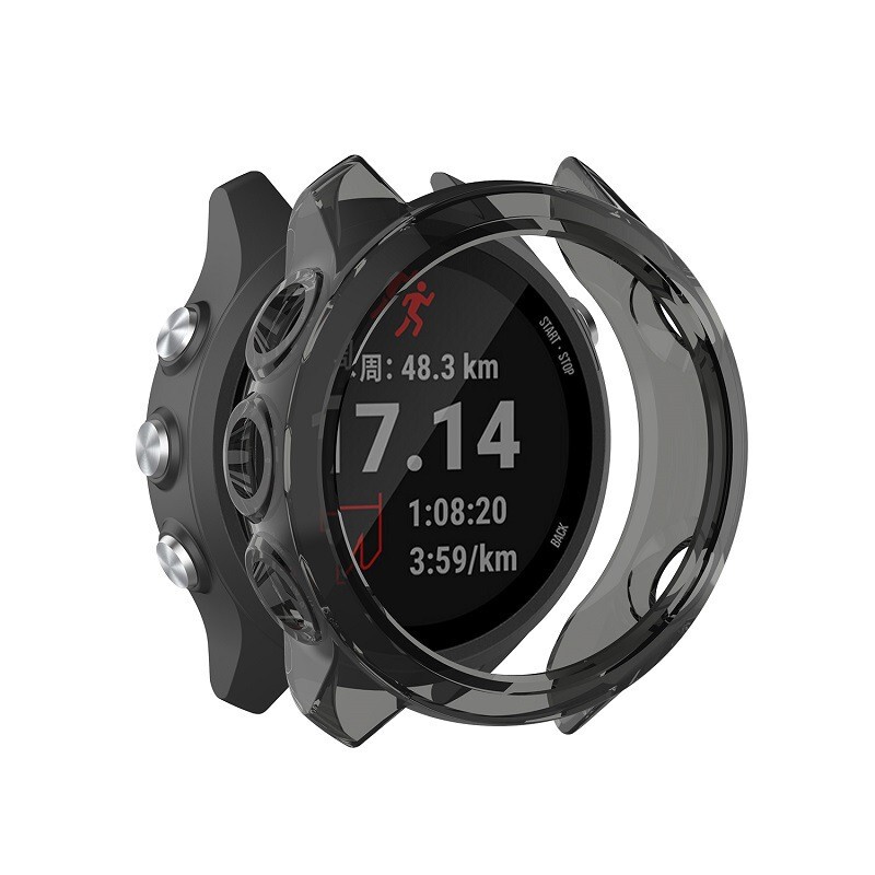 Suitable for Garmin Forerunner265/70/170/255 245m Watch Protective Case Silicone Soft Shell 970/570 Accessories Dust Plug Fenix8/7/6/47Mm Protective Case Suitable for Garmin Forerunner265/70/170/255 245m Watch Protective Case Silicone Soft Shell 970/570 Accessories Dust Plug Fenix8/7/6/47Mm Protective Case