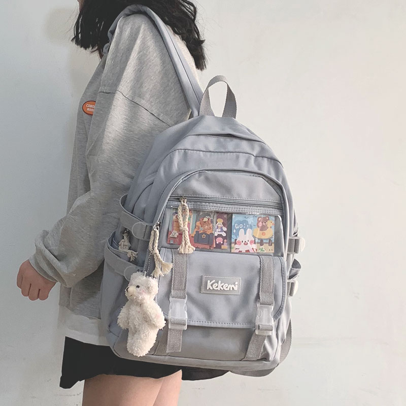 Bookbag female Han Edition Junior High School Senior High School Student Sen Department New Shoulder Bag in Fengyu University Luggage