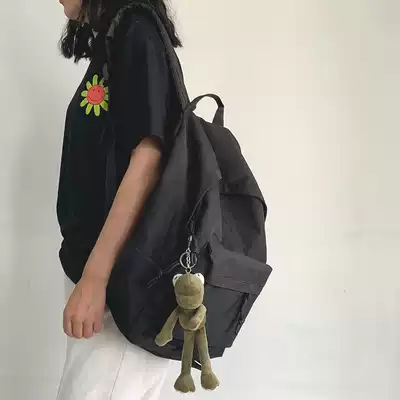 Schoolbag female Korean version of Harajuku ulzzang high school students Tide brand wild large capacity ins men's backpack