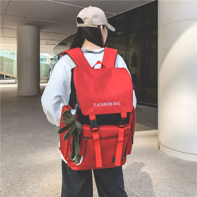 Bag Men Casual Large Capacity Huge Luggage Travel Bag College Student Brief About 100 Hitch Ride Tide Bag Double Shoulder Bag Woman