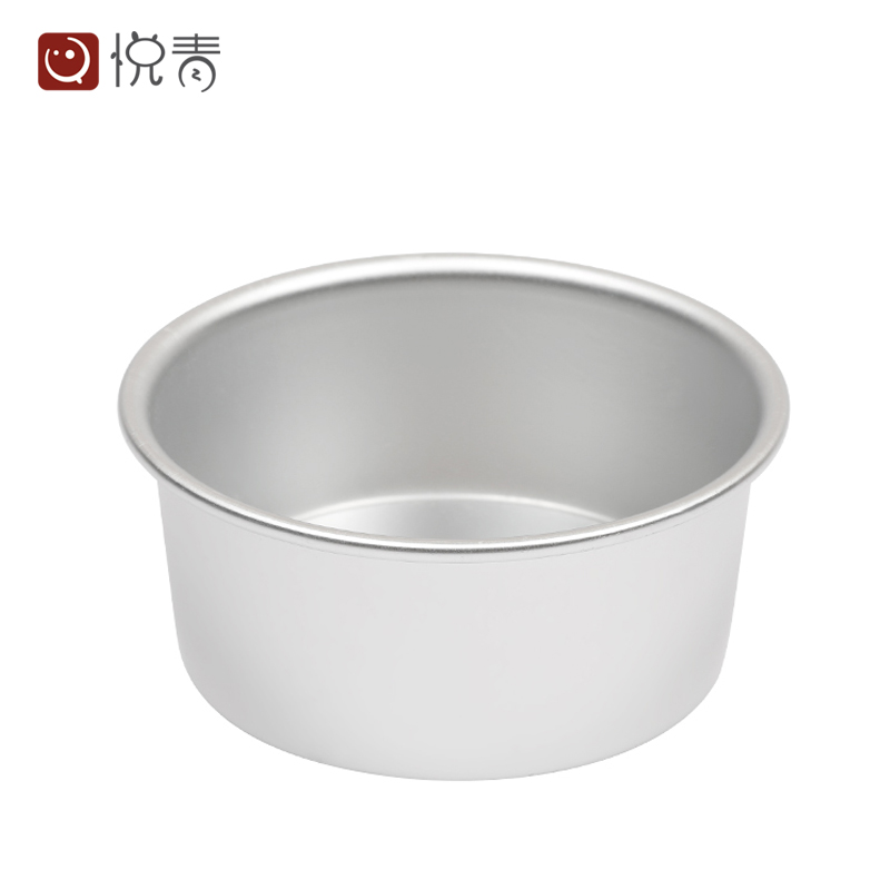 Live Bottom Cake Mold Home Baking Nonstick Anode Mold 6 Inch Round Sharper 8 Inch Hollow Qi Wind Mold Tool