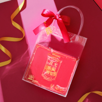 Infinite Happy Graphene Bacteriostatic Pure Cotton Medium Waist Large Red Womens Life Underwear High Waist Triangle Trousers Gift Box Dress