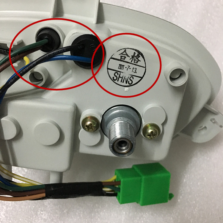 林海 雅马哈 LYM100T F lửa Công cụ ban đầu hội nghị Er Er Mi mét Máy đo ban đầu - Power Meter mặt đồng hồ xe wave 110