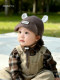 Baby hats, spring, autumn and summer shawls, boys and girls, children's sun visors, horizontal label sun protection flip-brim pullover hats