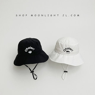 Ohe Little Man Head Children's Fisherman Hat Summer Thin Quick-Drying Unisex Outdoor Baby Hat Sunshade Sun Protection Hat