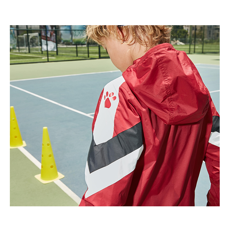 Kelme xe hơi trẻ em bóng đá áo mưa nam và nữ tiểu học đào tạo áo khoác chống gió áo gió thể thao không thấm nước áo khoác gió nữ adidas