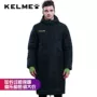 Kelme Karle thể thao áo bông nam dài đào tạo bóng đá trên đầu gối bông áo khoác áo khoác dày bông áo khoác mùa đông áo phao nữ 2020