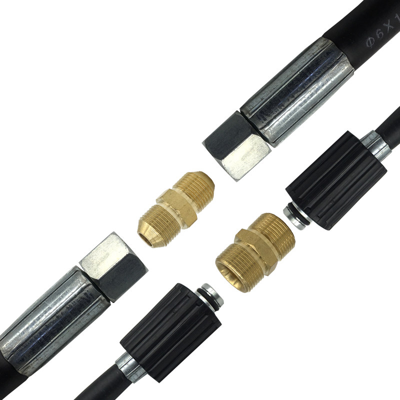 Washing machine cleaner high-pressure full copper pipe to the joint 14 * 1 5 22 * 1 5 Guide car accessories