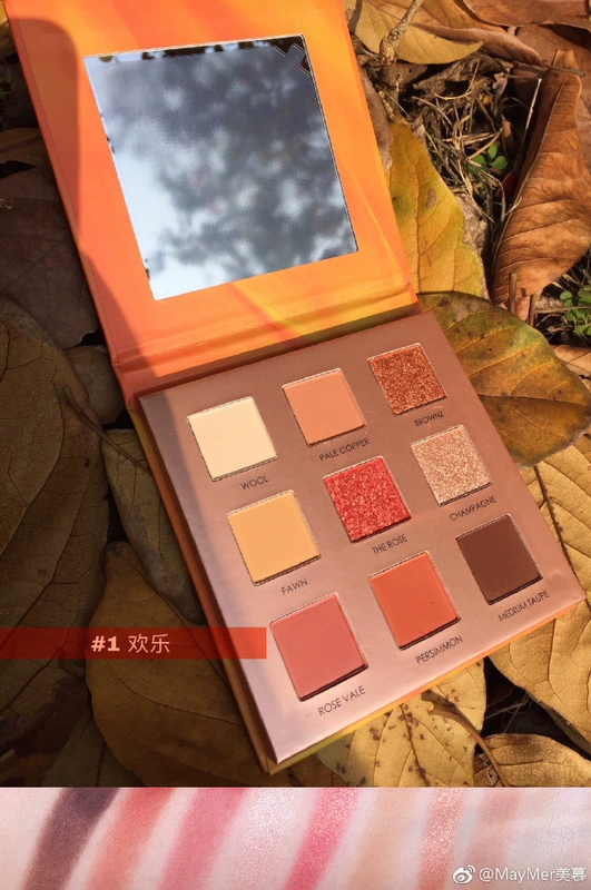 Super 九 in super fire net màu đỏ mờ màu ngọc trai 鹿 菲儿 học sinh - Bóng mắt bảng mắt colourpop 12 ô