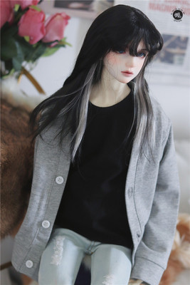 taobao agent Bjd baby clothing SD doll SD17 34 points Uncle Dragon Soul ID Zhuang Uncle Popo68 open chest jacket wild top