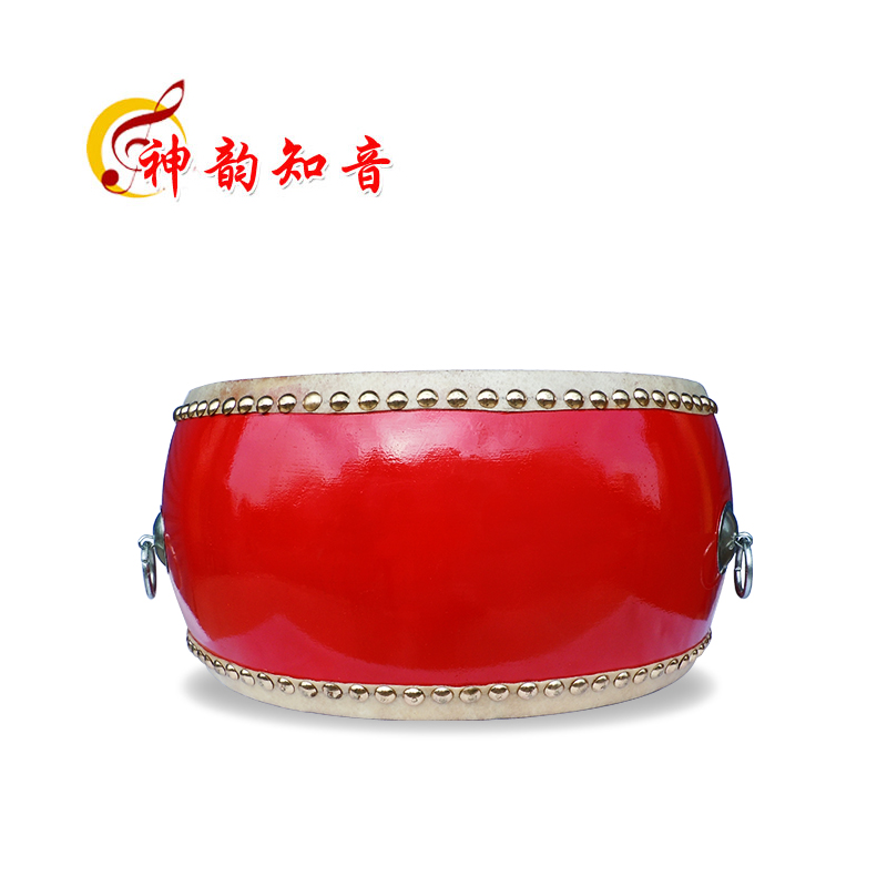 God Rhymes Know 10-inch Bull Leather Hall Drum Bull Leather Weifeng Drum Red Drum Celebration Drum