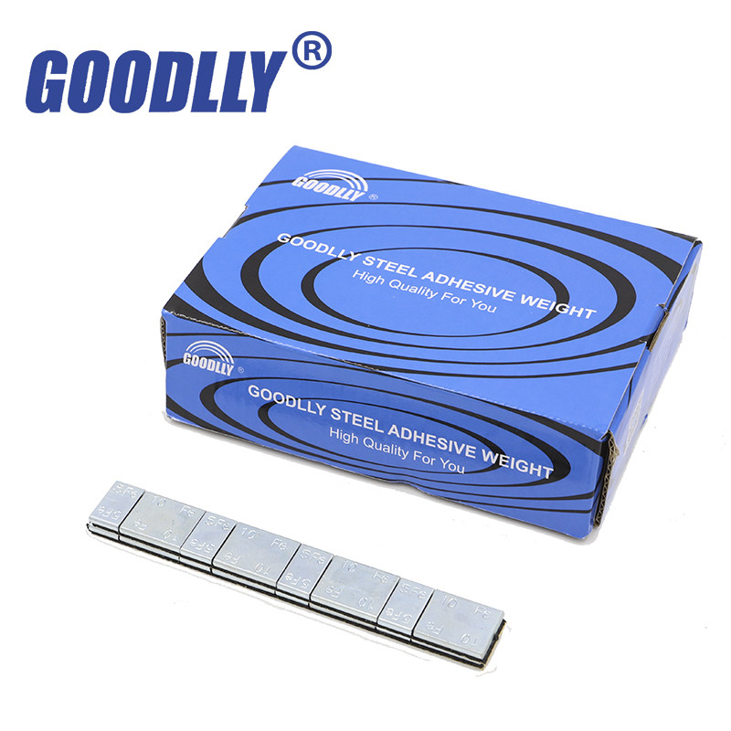 Good force balance block of clay car tire dynamic balance fast paste-type weighting block