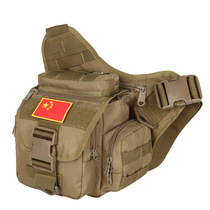 New Saddle Bag Outdoor Motorized Saddle Bag Inclined Satchel Bag Male Woman Single Shoulder Photography Bag Military Meme Tactical Bag Single Counter Camera Bag