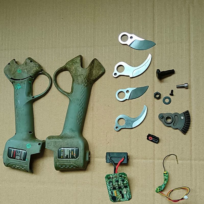 Speed ​​skills electric scissors accessories Dongqiao 032 electric pruning shears control board blade battery knife shaft Kamaz