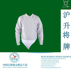 спорт 沪升将牌击剑器材-儿童 高级新规则 佩剑金属衣（全国-国际）比赛 Shanghai rose