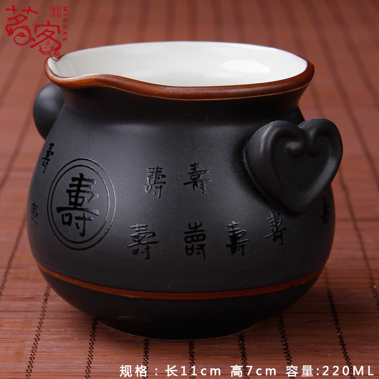 Tea Top Tea Top Tea Segment of Tea Mass Antique and Thick and Wide Cup Heat-resistant Kung Fu Top Tea Accessories