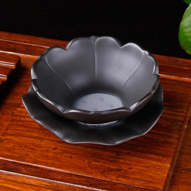 Tea Leaf Tea Leakage Filter Tea Machine Pleasant Black Mud Purple Sand Mesh Cloth Tea Strainer Kung Fu Heat Resistant Thickening Filter