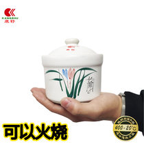 Conshu Ceramics Small Casserole Special Stone Household Oatmeal Stew Pot Soup Pan Saucepan Mini Soup Saucepan Baby Soup