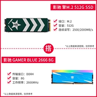 Двигатель M.2 512G+Gamer Blue 2666 8G