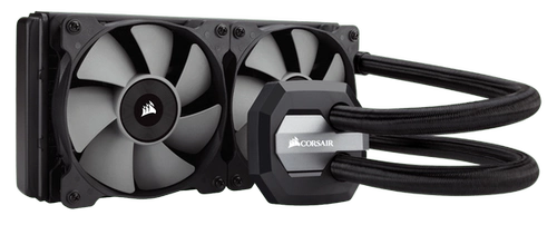 美商海盗船 H100i Pro RGB Computer Countrop Dual -Row 240CPU Интегрированный холодный радиатор воды