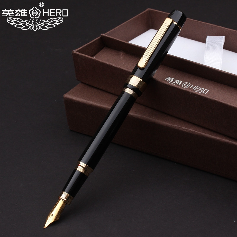 HERO Hero 578 bend pen tip art calligraphy pen hand-drawn sketch art signature pen free engraving Shanghai Factory manufacturing