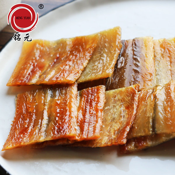 铭元 现烤即食鳗鱼片 120g 天猫优惠券折后￥19.9包邮（￥29.9-10）