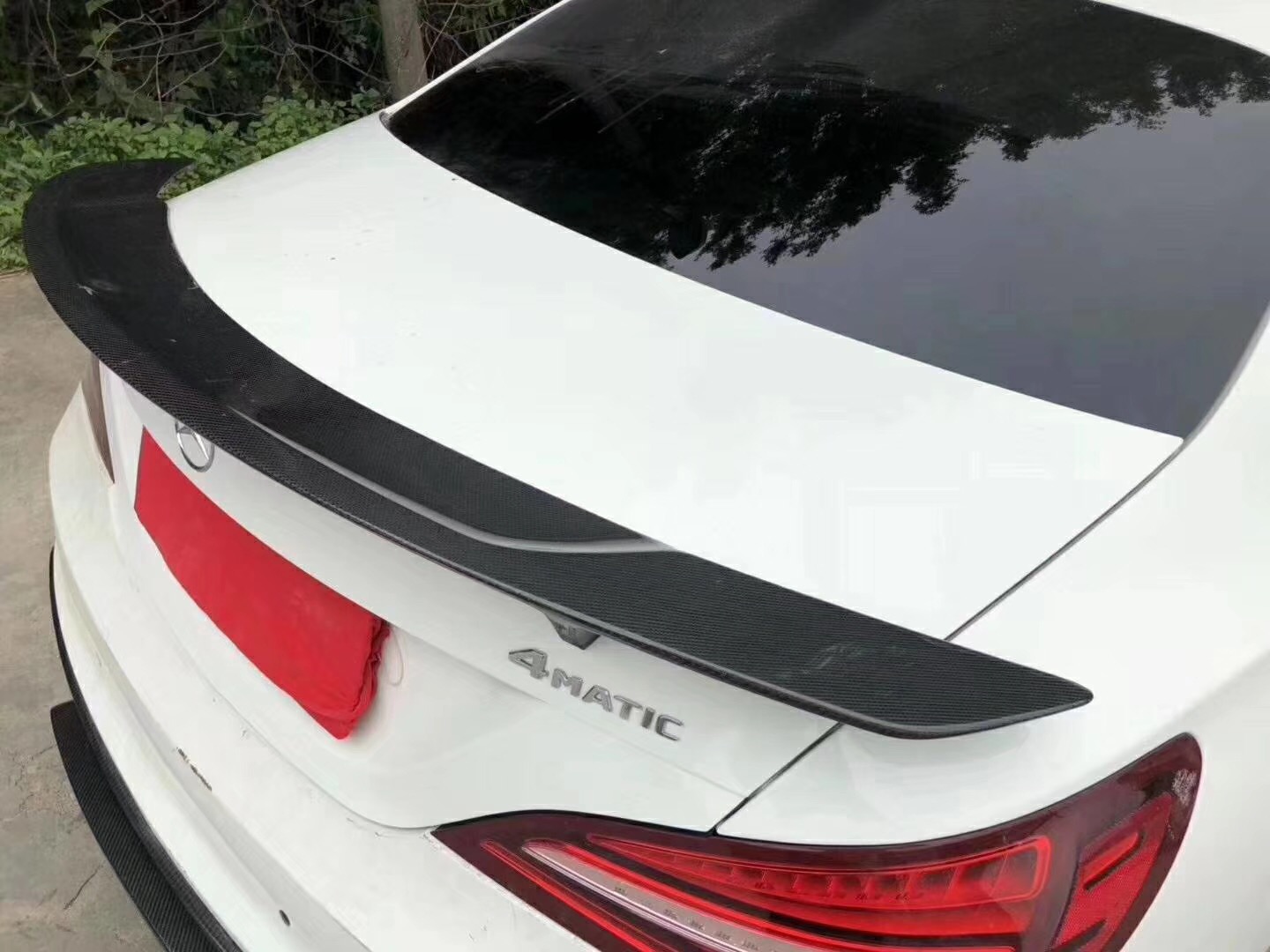 Mercedes-Benz CLA-class W117 đã sửa đổi Babs AMG trước môi đầy đủ thanh dọc sao trong lưới sau đuôi váy bên cạnh trận chiến - Sopida trên cánh lướt gió mazda 3 2020