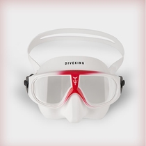  DIVEKING free diving mask professional scuba mermaid fishing and hunting low volume resin lens model