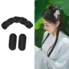 Ancient costume wig Sponge pad hair device New twist bag long hair film styling combination Fairy pad hair bag Ancient Hanfu
