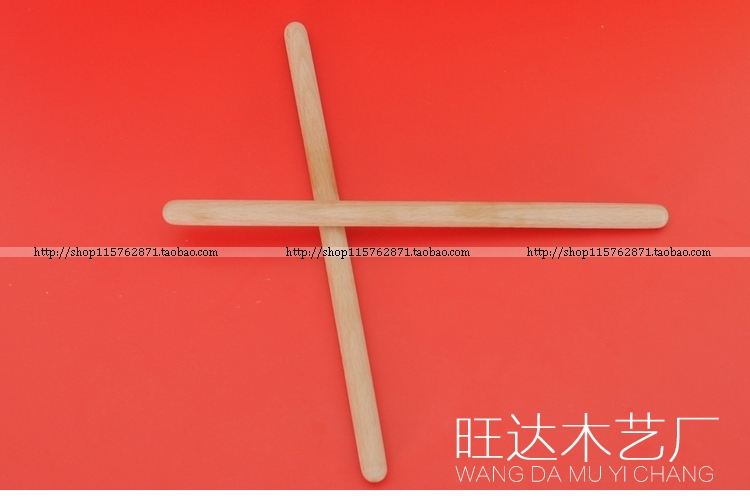 Nhạc cụ gõ trẻ em chất lượng gỗ sồi gõ trống Trống trung bình trống trống dài 25CM - Phụ kiện nhạc cụ túi đựng đàn