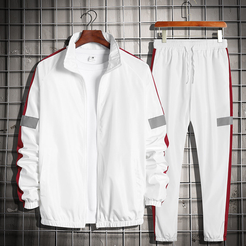 Official Wearable Casual Spring and Fall Men Spring-fit Lifted Line Cavern Winter Costume Two Costumes