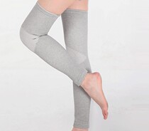 Breathable extended knee pads warm old cold legs Four Seasons four rounds ultra-thin bamboo charcoal leg socks for men and women