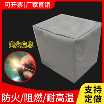 Customized modern machine instruments and equipment fire-proof and flame-retardant material cover waterproof and dust-proof high temperature resistant shelf red set