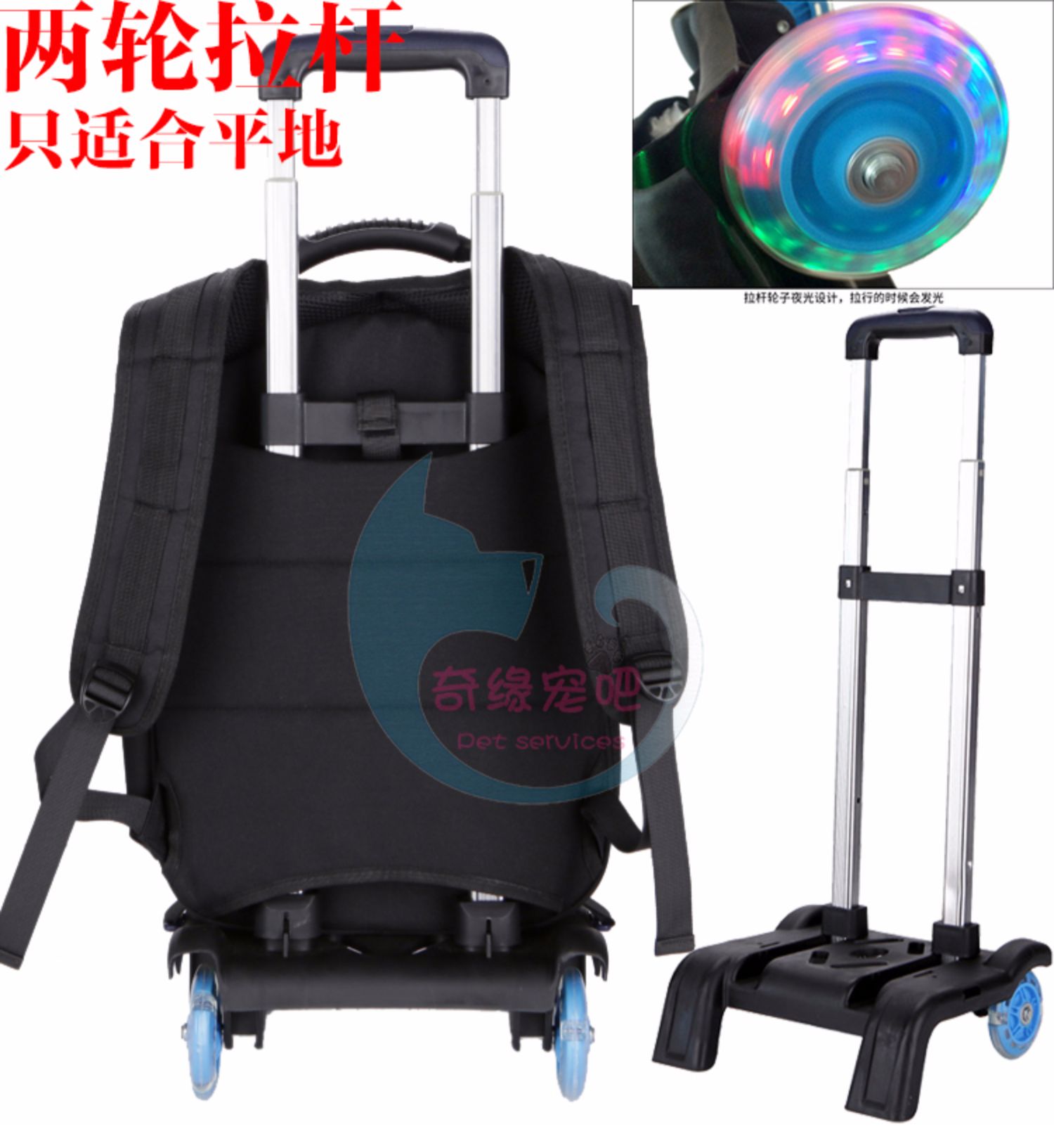 Không gian túi thú cưng ba lô đeo vai mèo chó chó nhỏ ra ngoài xe đẩy trường hợp xách tay mèo túi thoáng khí sử dụng kép - Cat / Dog hàng ngày Neccessities bình nước du lịch cho chó
