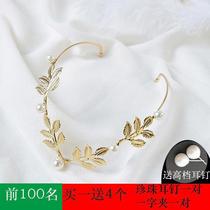 Japan and South Korea hairclip back wear sweet hair card Pearl Flower Press hair clip hairpin Korean version of hair accessories headwear