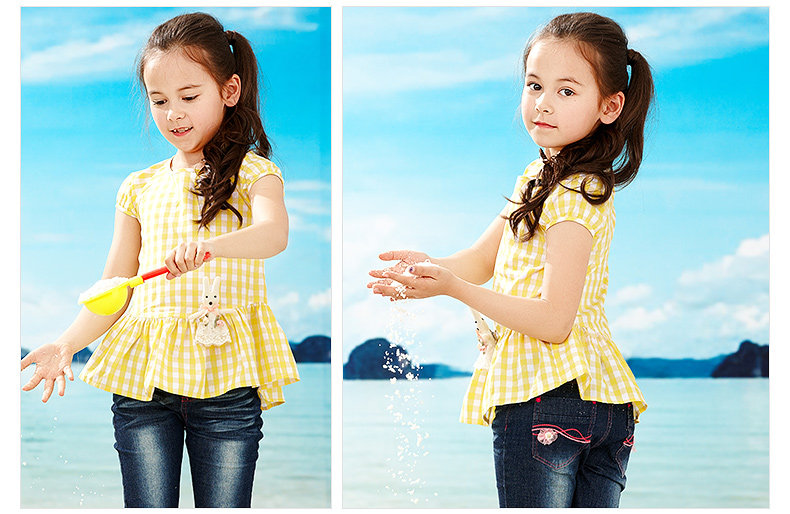 Chemise fille XZXDD à manche courte - Ref 2084495 Image 22