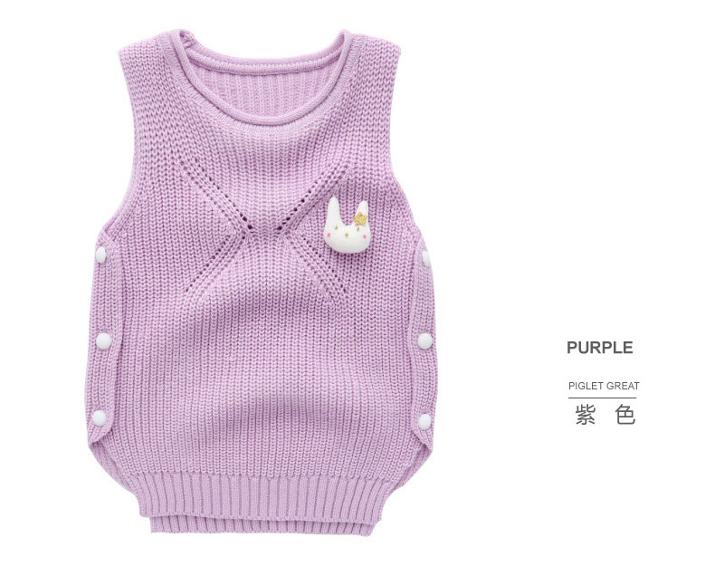 Gilet fille XZXDD en mélange - Ref 2070947 Image 19