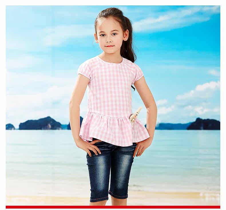 Chemise fille XZXDD à manche courte - Ref 2084495 Image 7