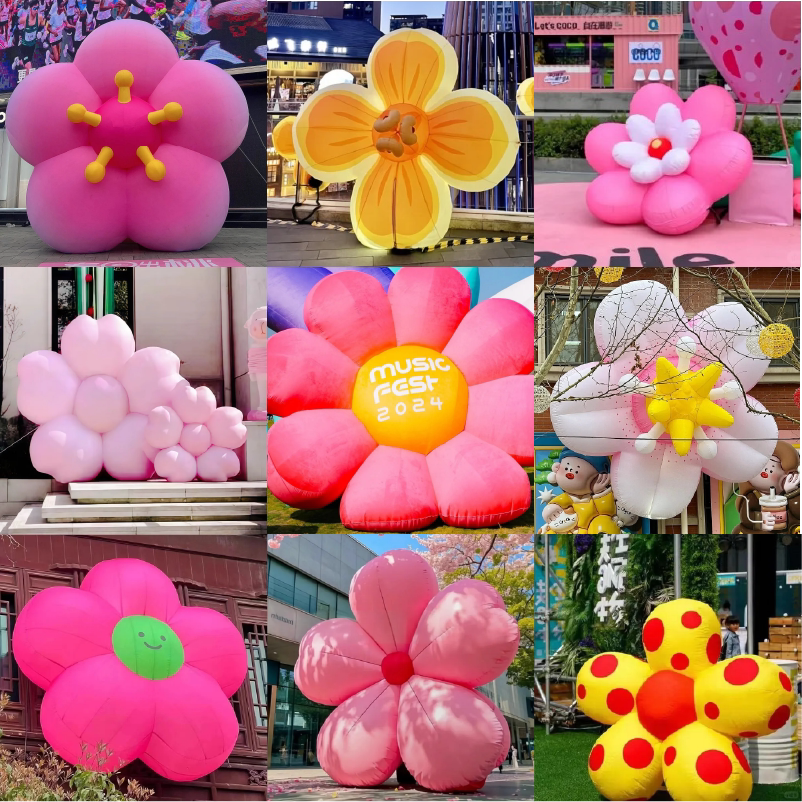 春季樱花充气气模如何打造网红打卡场景？