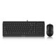 Shuangfeiyan FK15 keyboard and mouse set USB wired notebook desktop computer keyboard and mouse office home typing