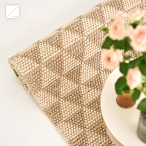 Nordic diamond carpet modern minimalist style New Zealand wool carpet living room bedroom coffee table floor mat
