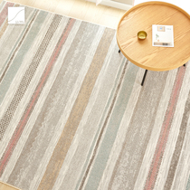 RAGOLLE brand Belgium original imported carpet stripe art modern style tea table blanket simple model room
