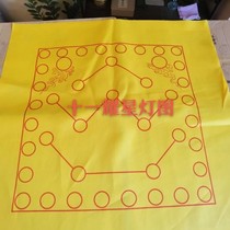 Household Eleven Shining Lights Array Picture Hand Painted Tablecloth This picture is sold non-refundable and non-exchangeable. Please place your order carefully.