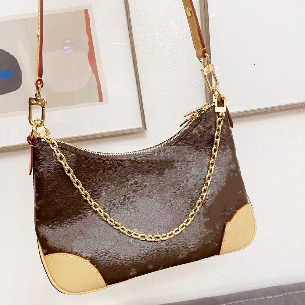 Dumpling bag chain bag version one shoulder underarm bag croissant drawing DIY paper grid hardware maintenance customization