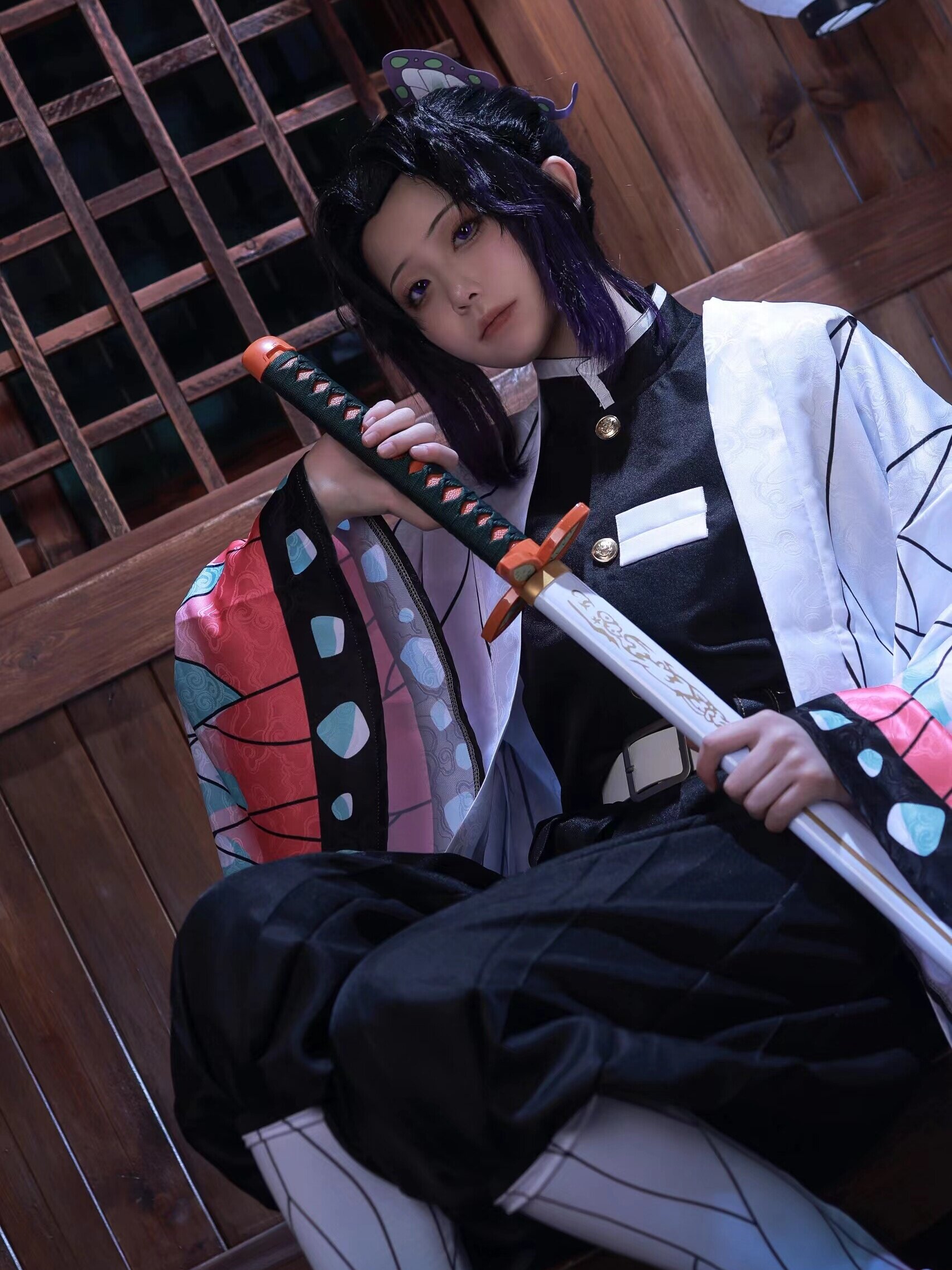 186元get蝴蝶忍COS！鬼灭之刃cos装值得买吗？_Cosplay女装_淘宝游戏网